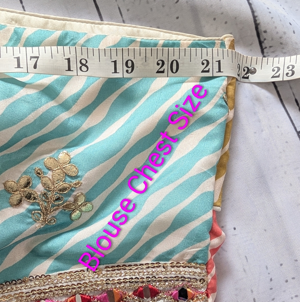 Beautiful colorful Lehenga Choli Set - Picture 12 of 17